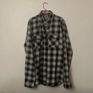 Dixxon The big twin flannel long sleeve shirt